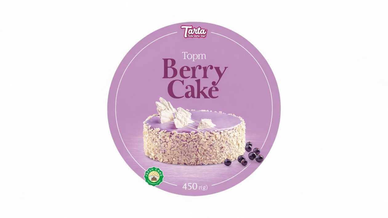 Ягодный торт, La Tarta 450 г