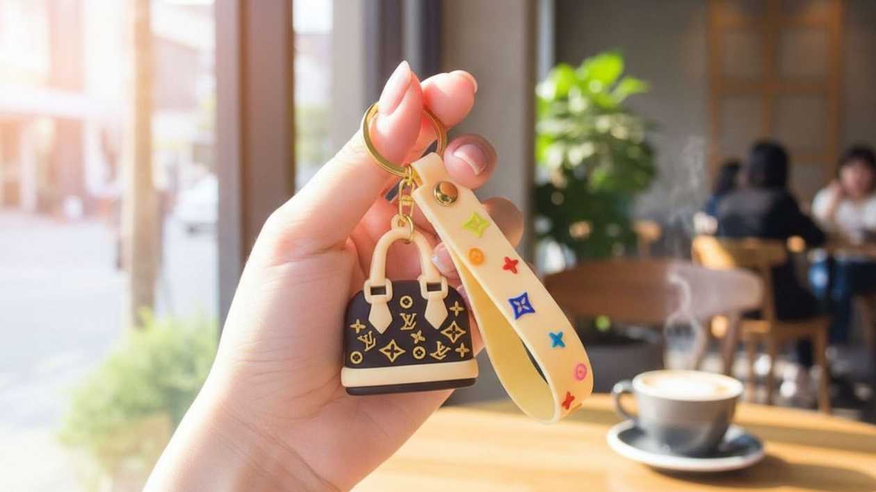 Louis Vuitton Keychain (Yellow)