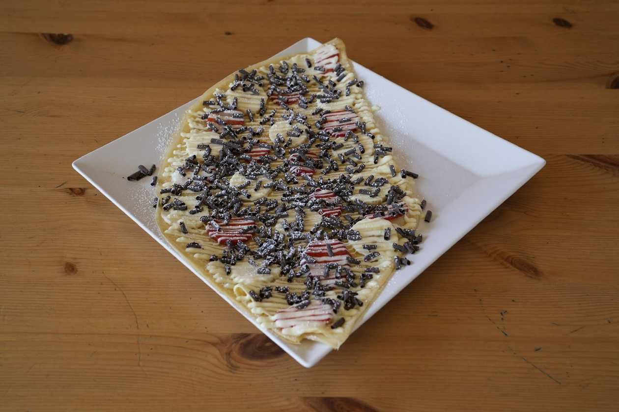 Crepe, Waffle ou Panquecas Apaixonado