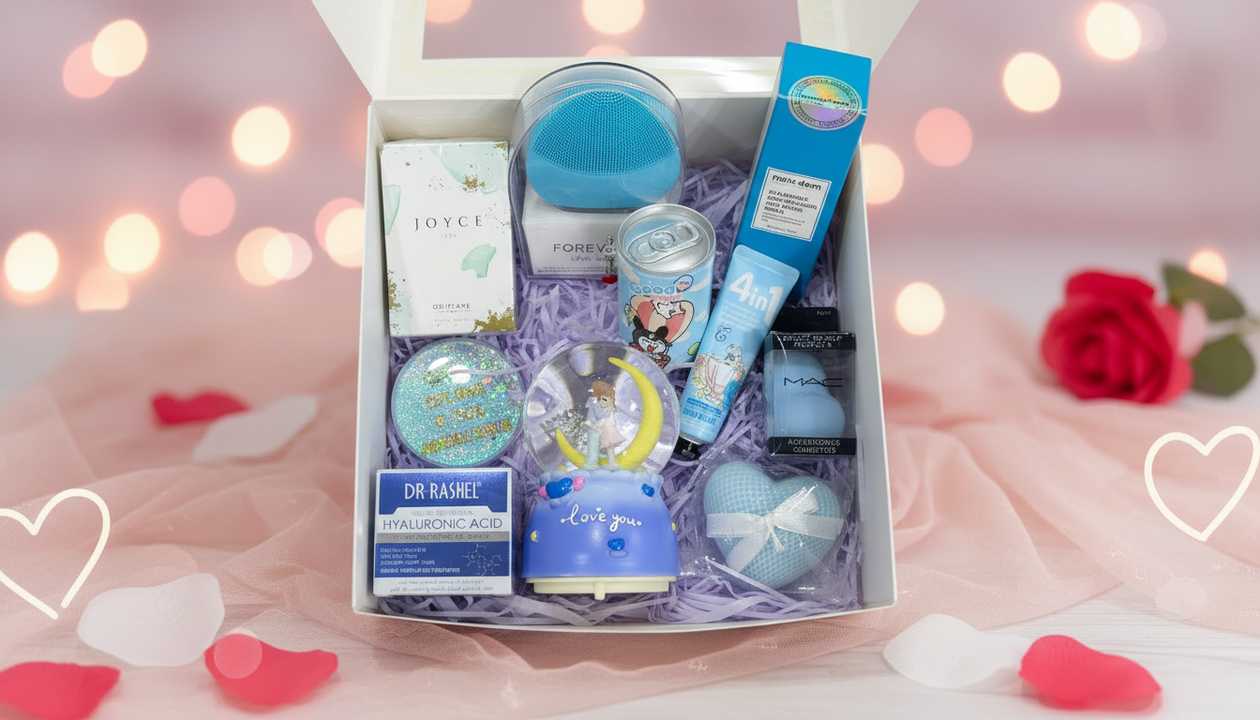 Blue Beauty Girl Gift Set