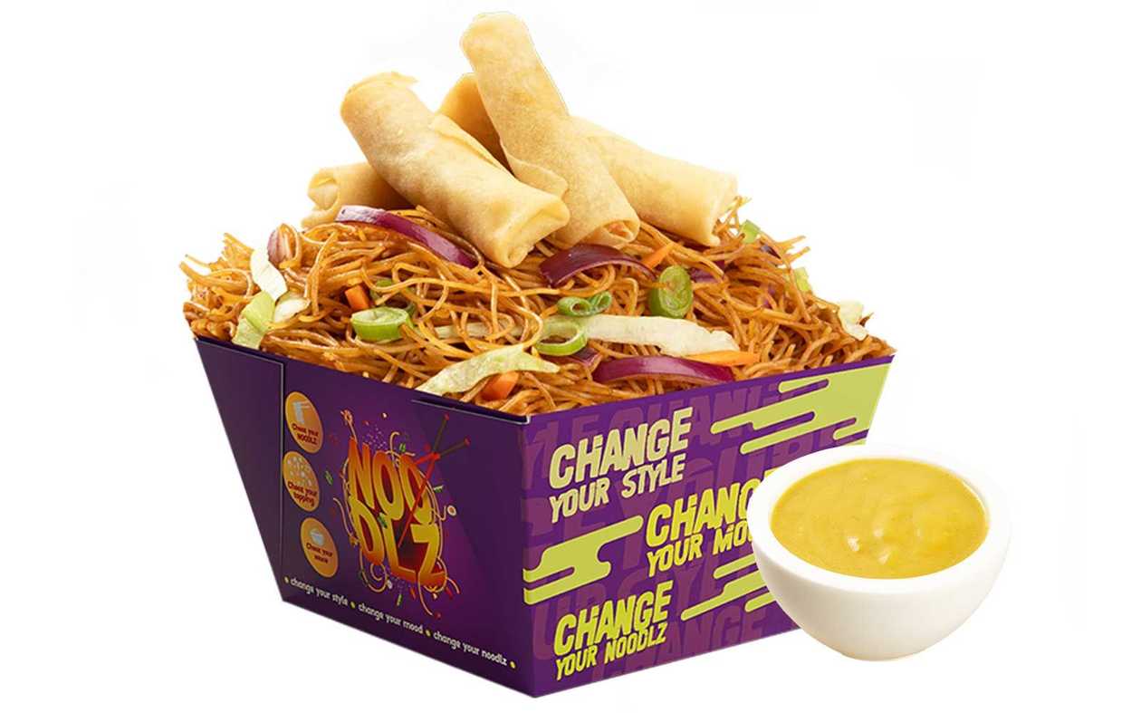 Meniu Noodles pachetele de primavara