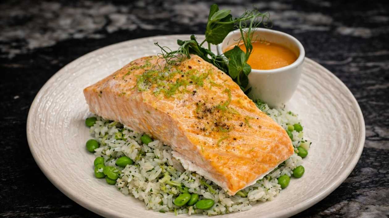 Exotic Steamed Salmon