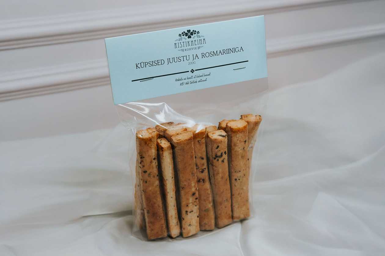 Küpsised juustu ja rosmariiniga (T), 200g
