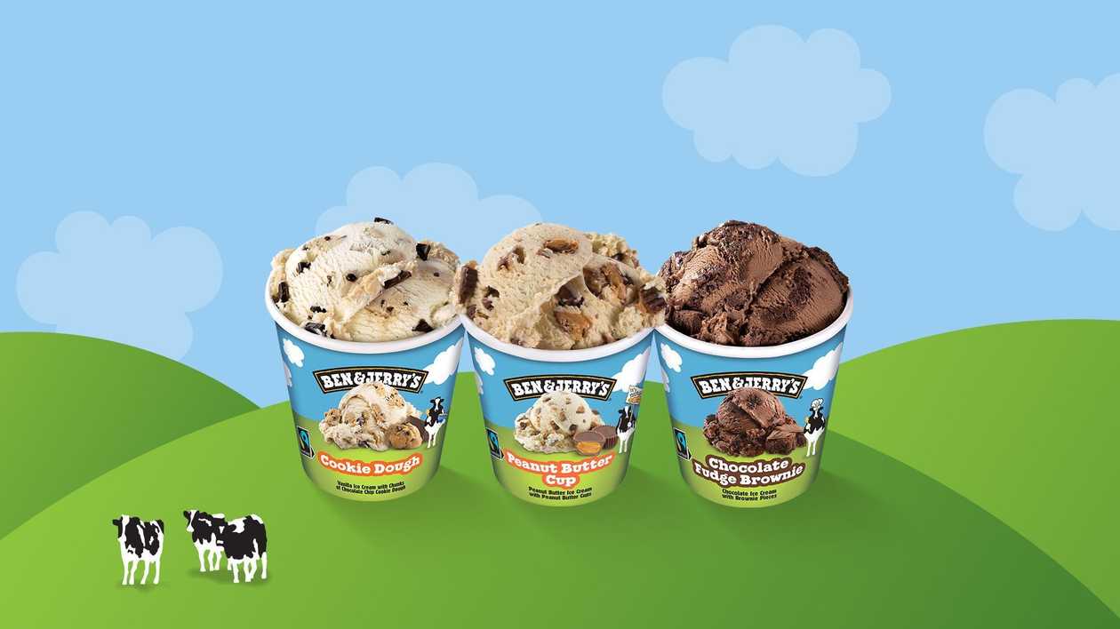 Zestaw 3 kubków BEN&JERRY'S