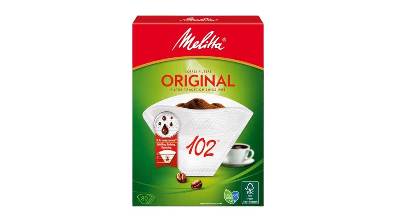 Copy of Melitta Original Coffee Filters 1x2 40 Pieces