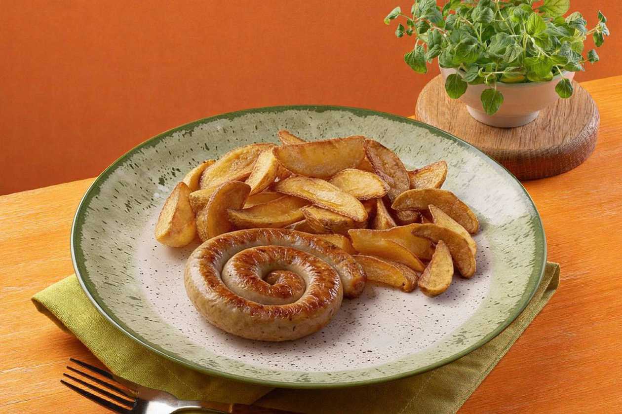 Country-Style Potatoes with Chicken Sausage