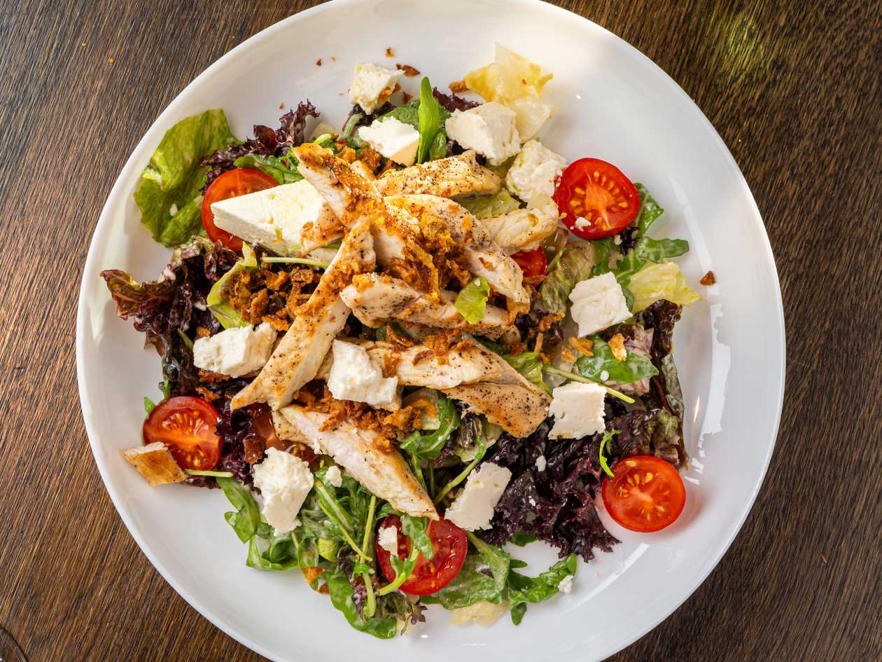 Spring Salad with Vienna Onions