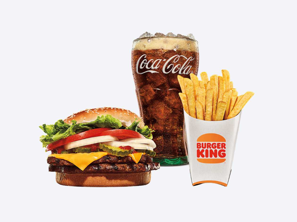 Double Whopper® w/ Cheese Combo