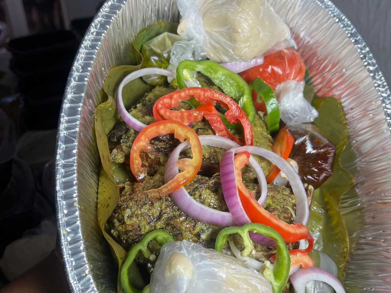 Full Tilapia with Banku
