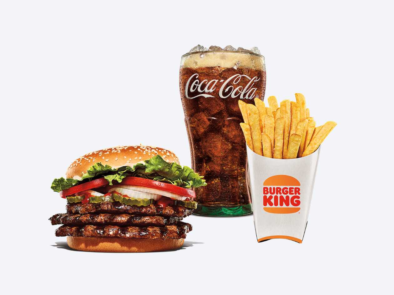 Triple Whopper® Combo
