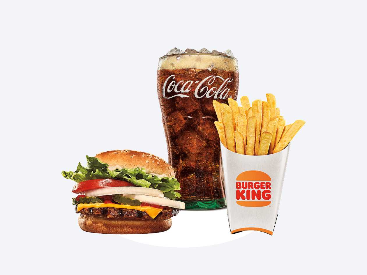 Whopper® Jr. w/ Cheese Combo