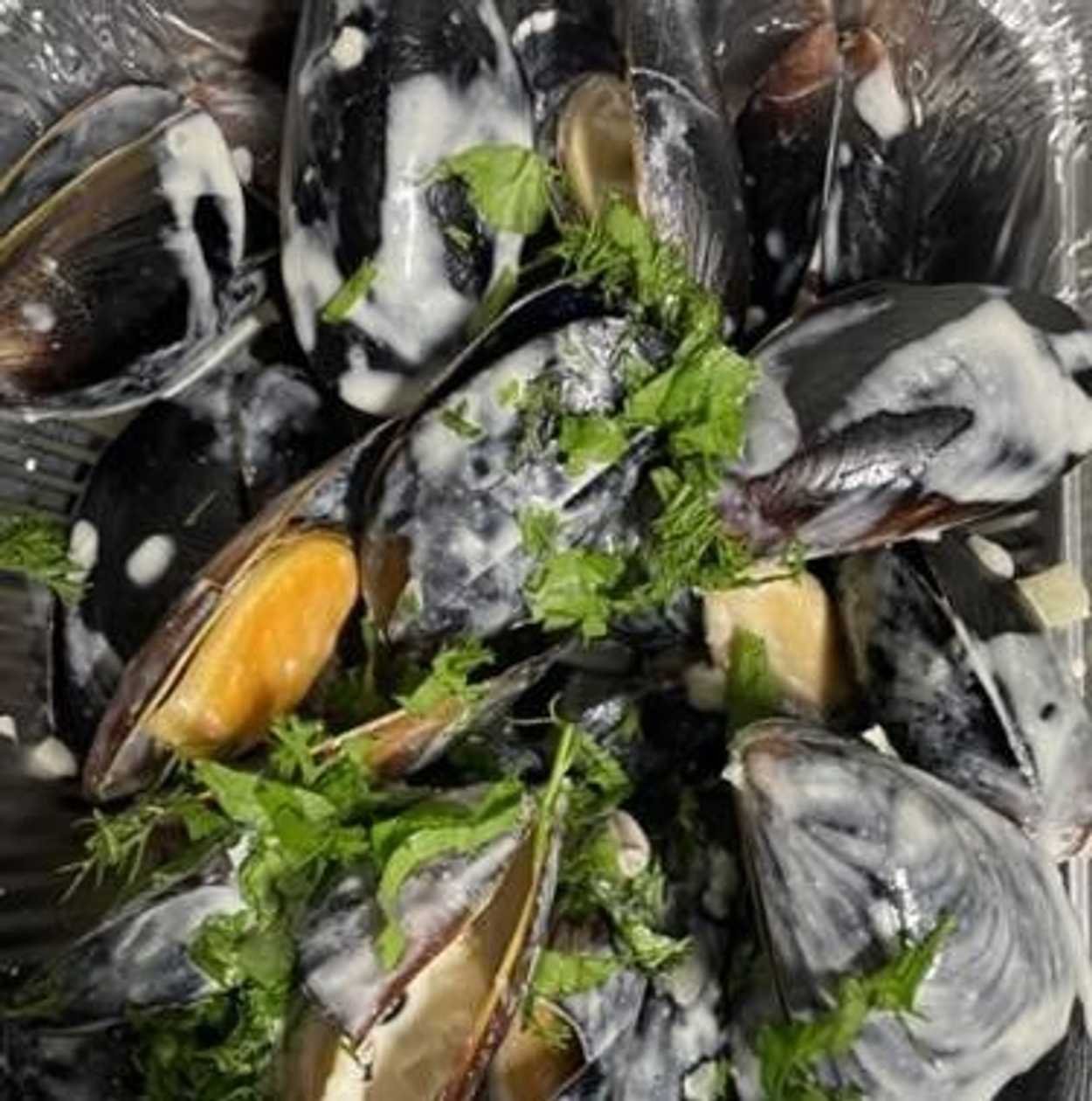 Mussels in Cream Sauce