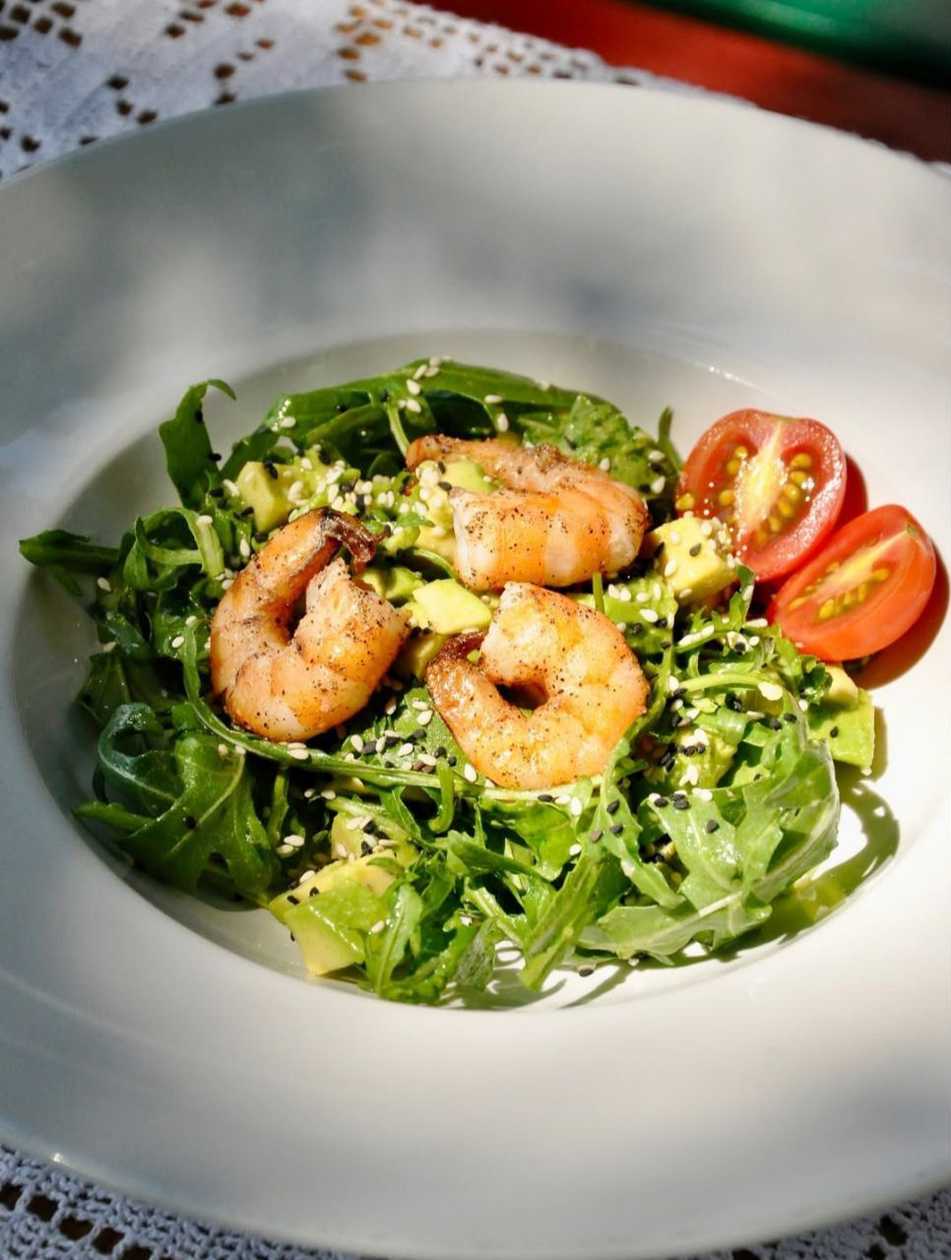 Shrimp and Avocado Salad