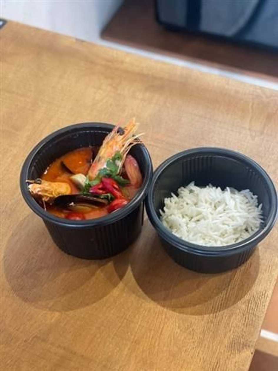 Tom Yum with Seafood