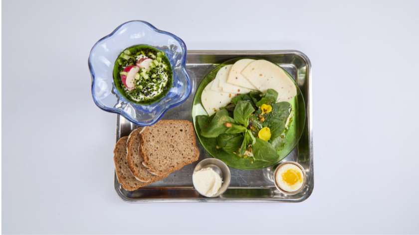 Kubuś Set with Cottage Cheese