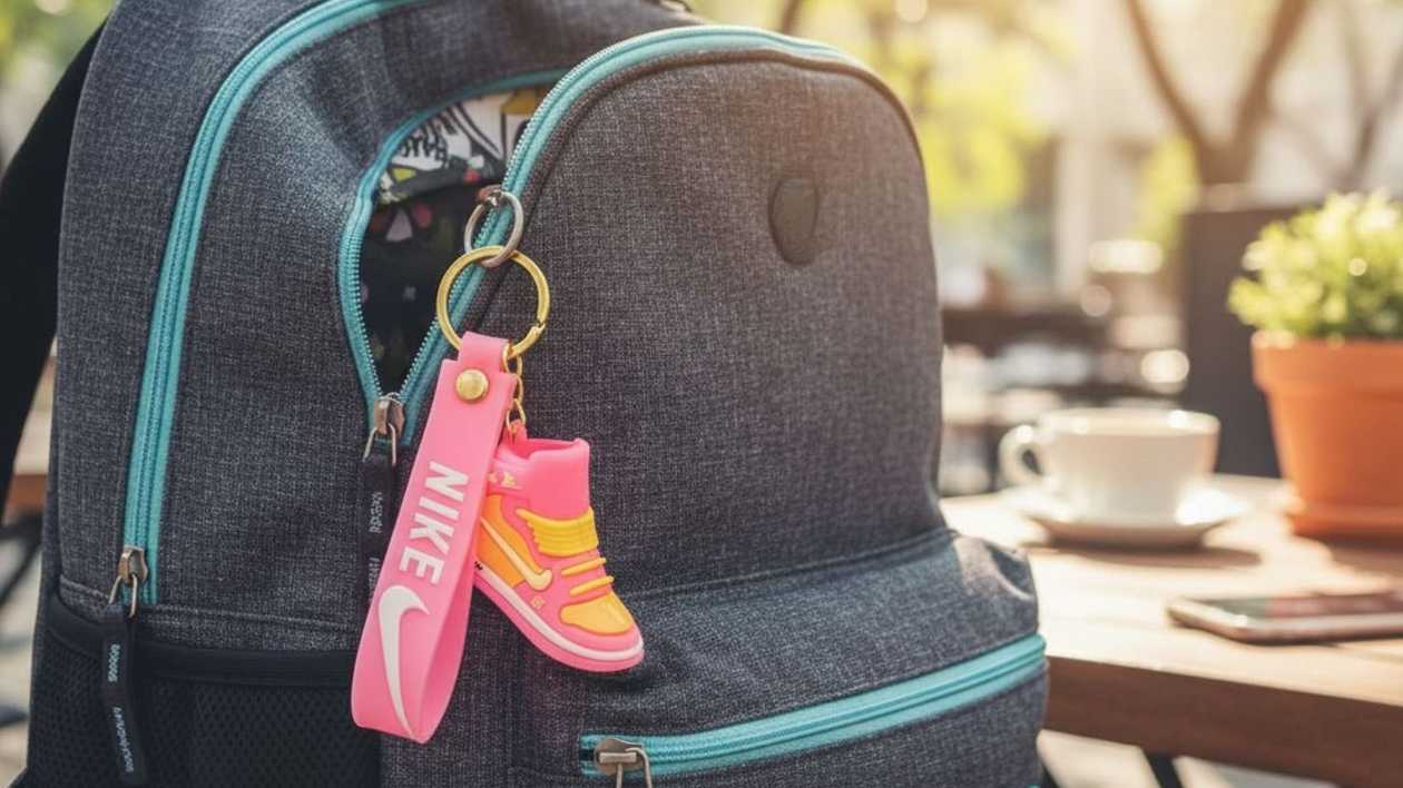Keychain - Nike (Pink)