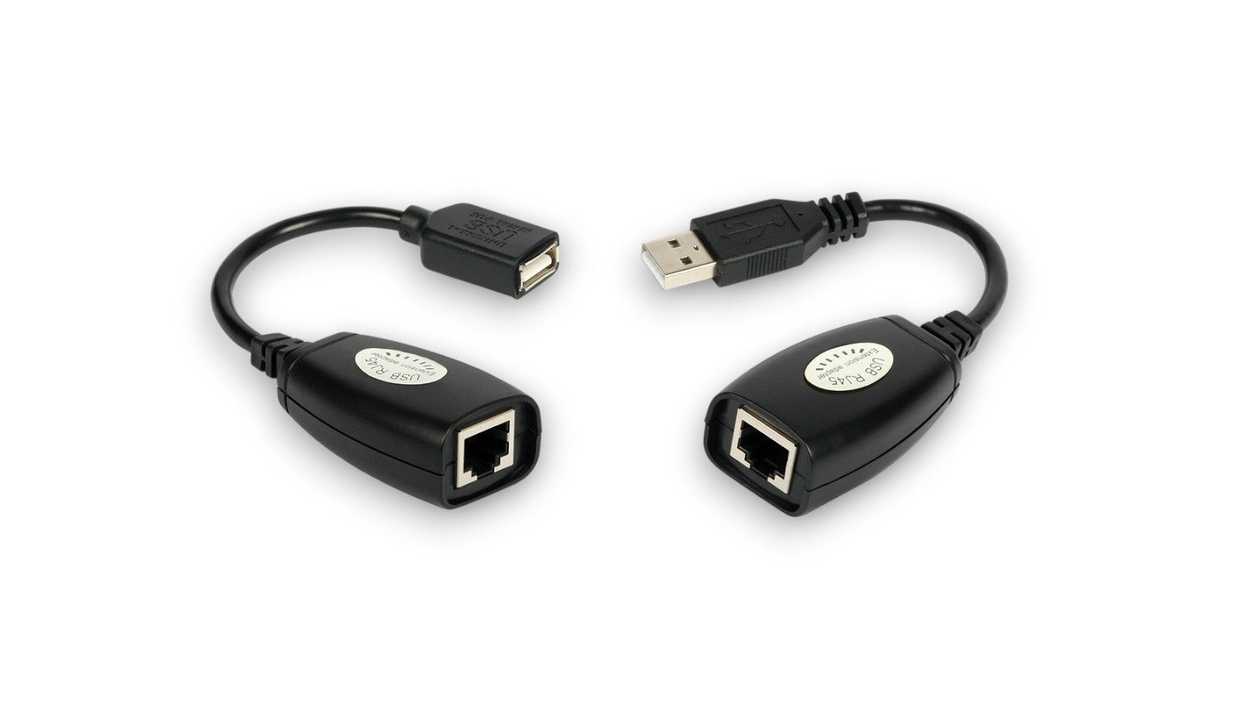 RJ45-USB Adapter (In/Out 2-way), 8571100167013