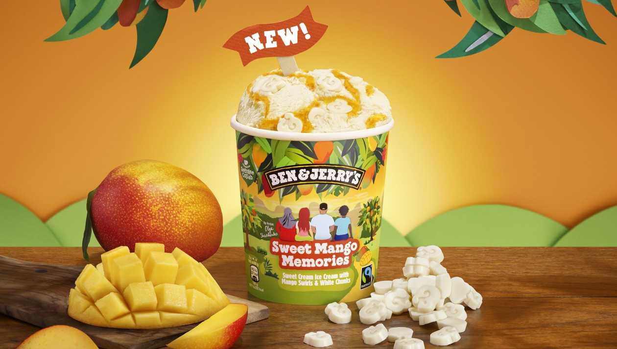 Ben & Jerry's Sweet Mango Memories