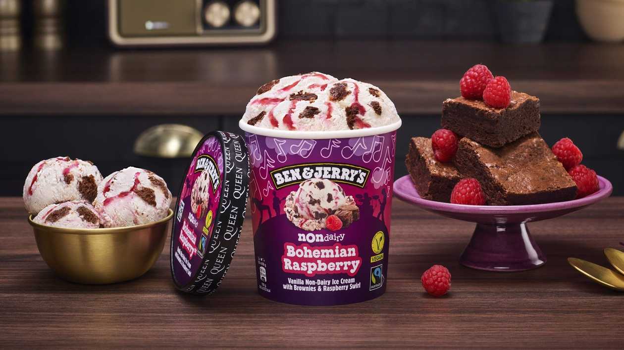 NEW!❄️🌿  Ben & Jerry's Bohemian Rasberry 465ml