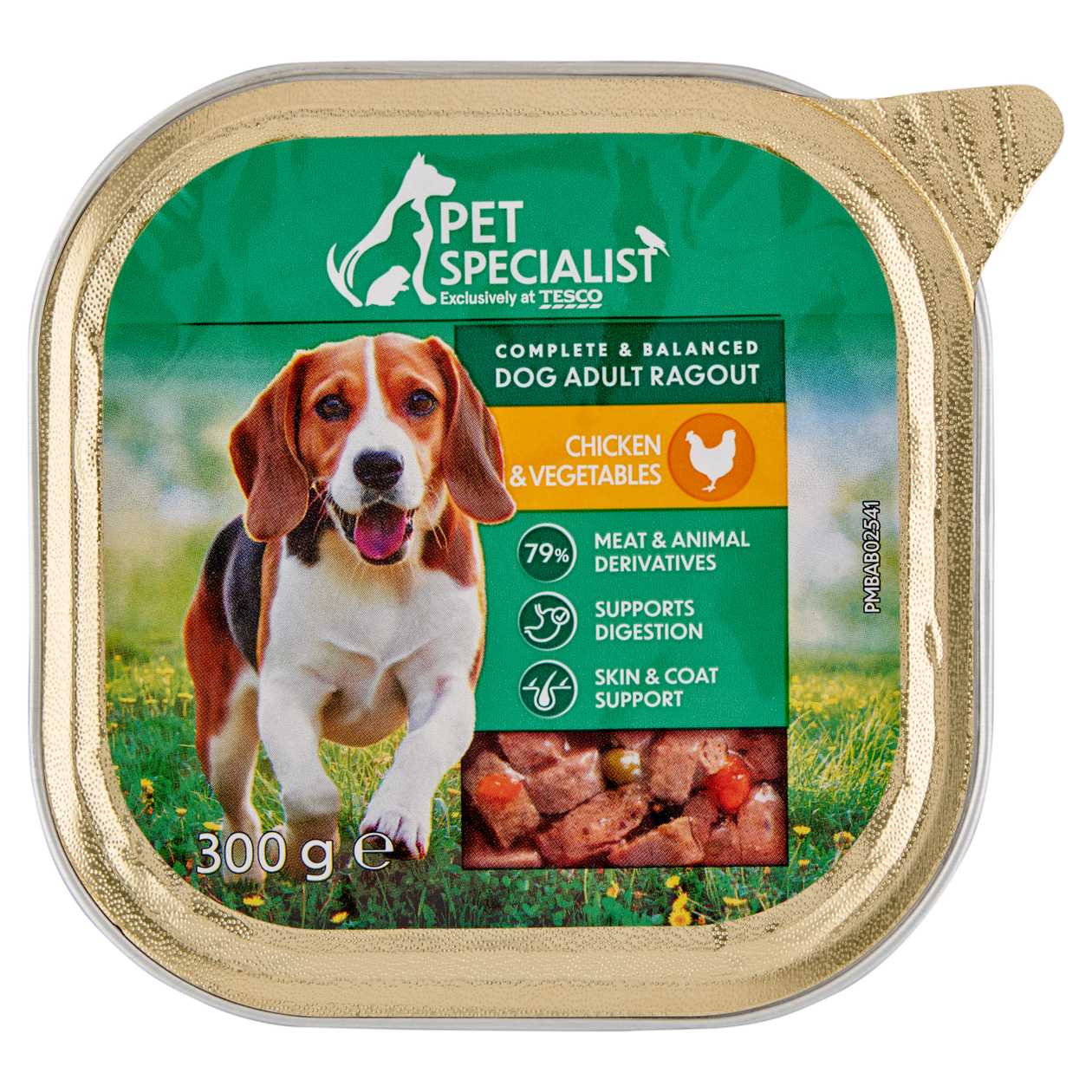 Pet Specialist Ragú s kuřecím a zeleninou 300g