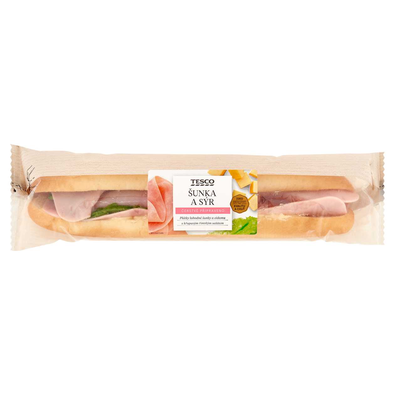 Tesco Šunka a sýr bageta 199g