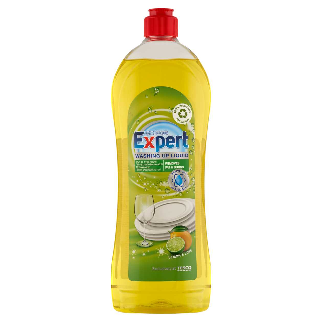 Go for Expert Lemon & lime tekutý prostředek na mytí nádobí 900ml