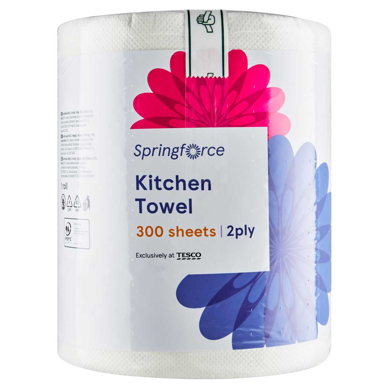 Springforce Kitchen Towel 2 Ply 1 Roll