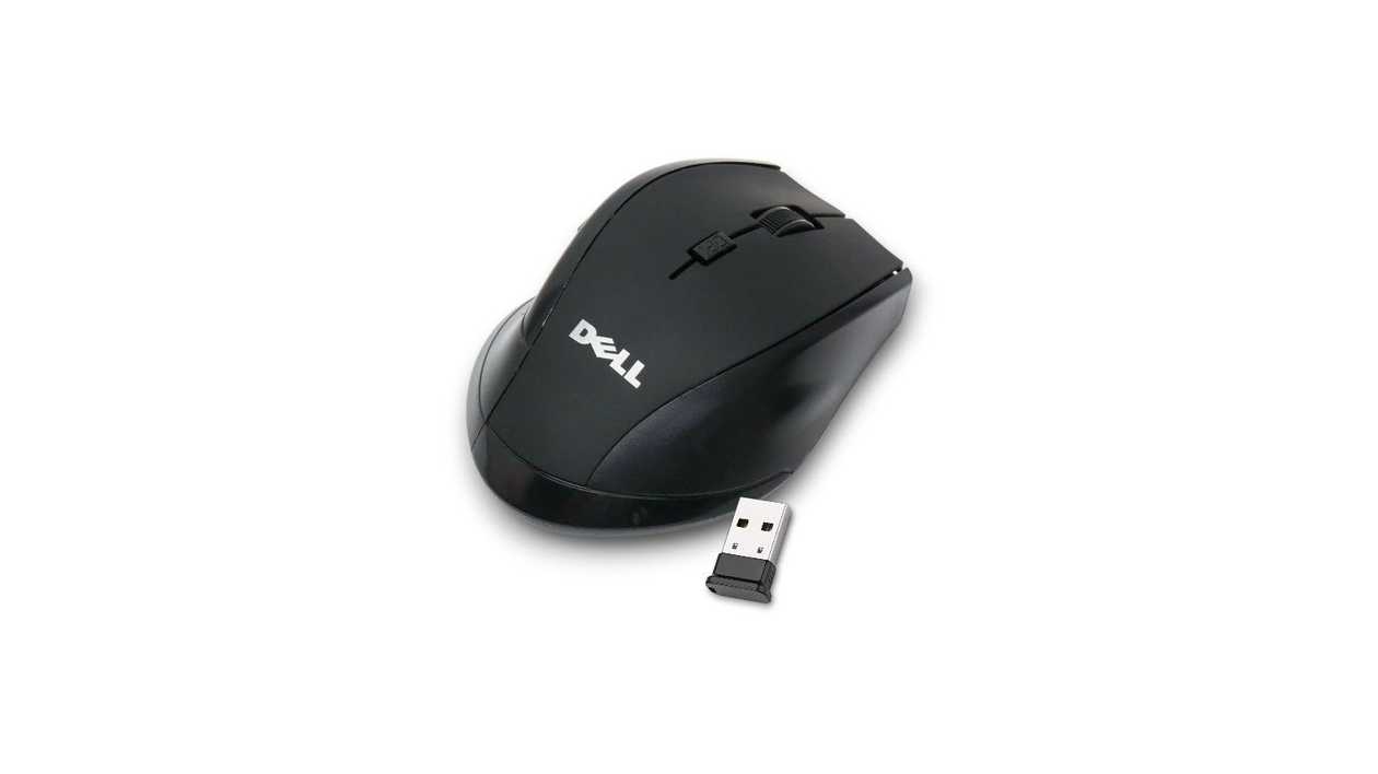 Dell 2.4G Black Bluetooth Mouse, 1111111111512