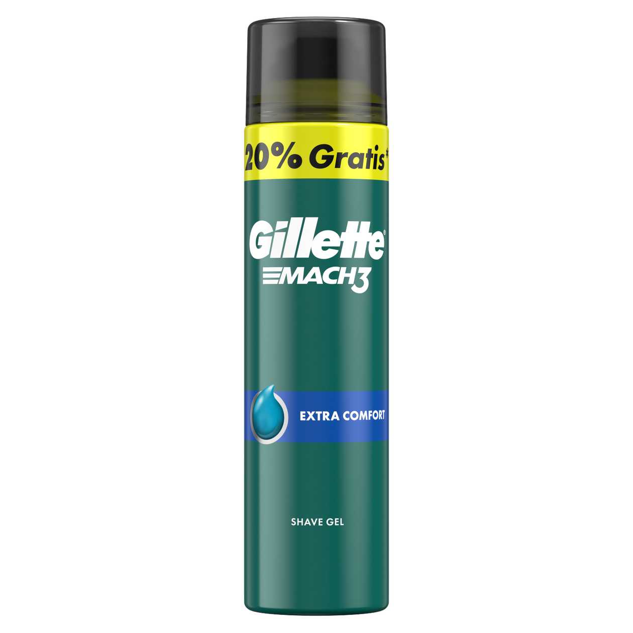 Gillette Mach3 Extra Comfort Pánský Gel Na Holení 240 ml