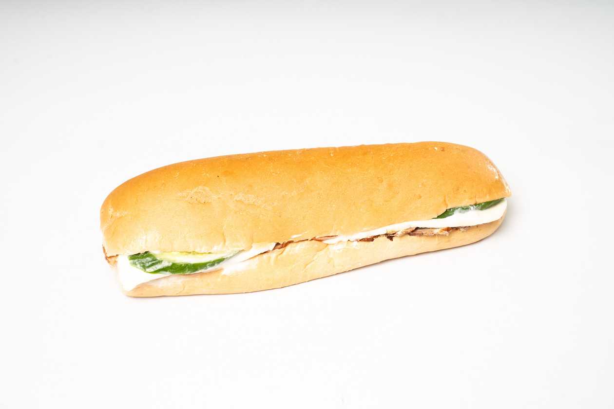 Roast Beef-Haloumi Baguette