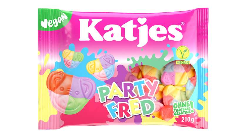 Katjes kummikommid Party Fred 210g