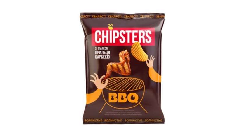 CHIPSTERS BBQ maitseline kartulikrõps 60g