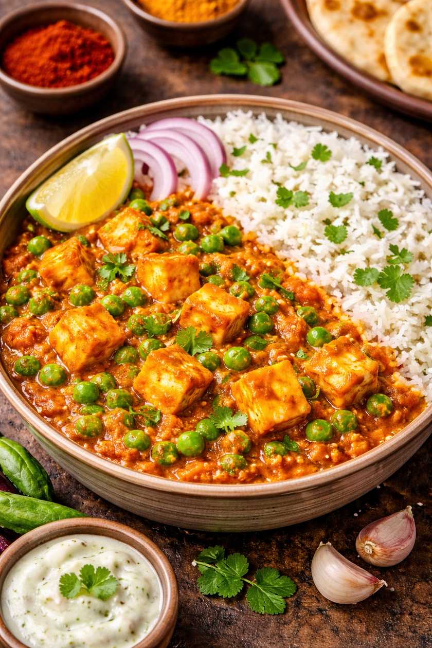 Matar Paneer