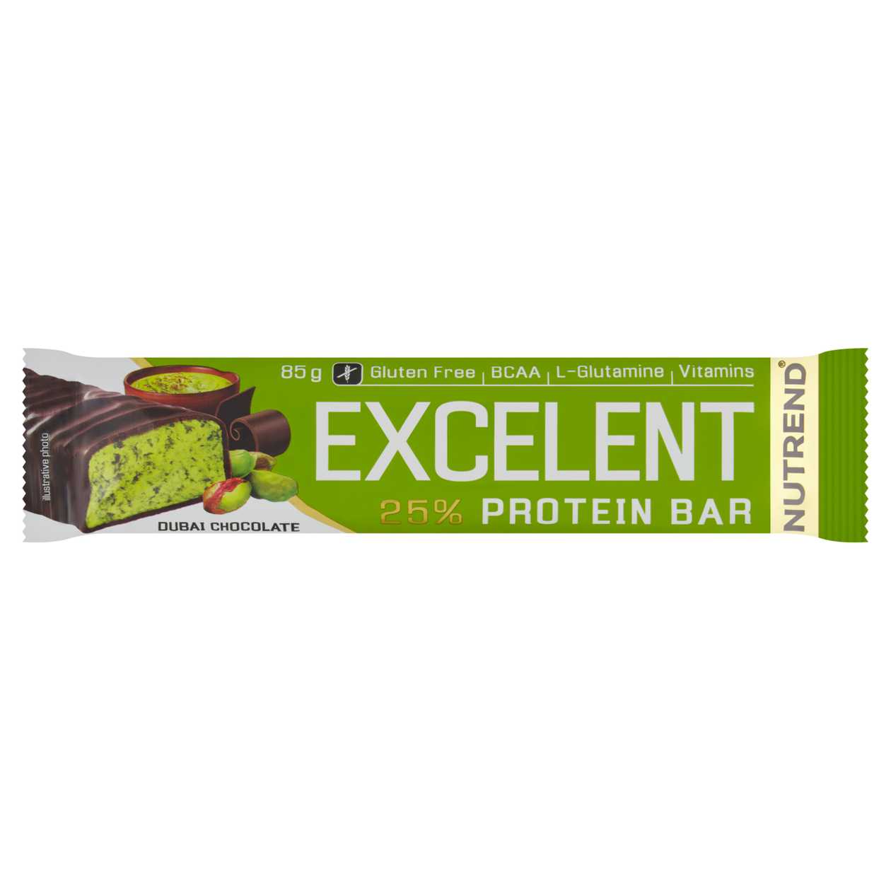 Nutrend Excelent Protein Bar - Dubai Chocolate, 85g