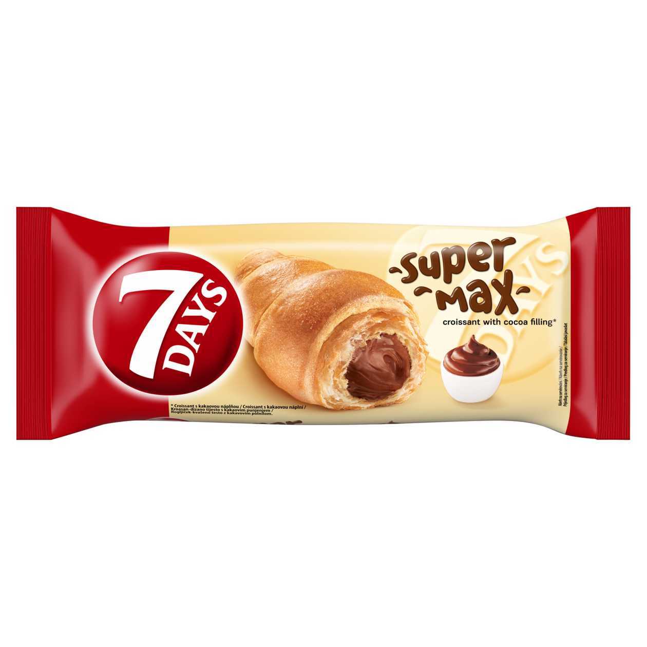 7 Days Croissant Super Max s kakaovou náplní 110g