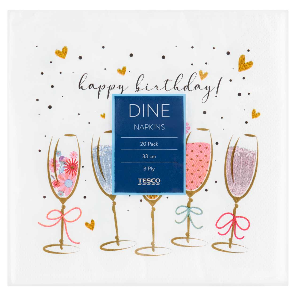 TS DINE Napkins Celebration Mix 3