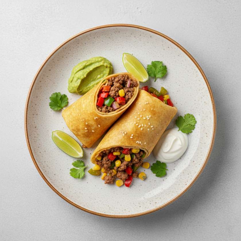 6. Naleśnik meksykański burrito