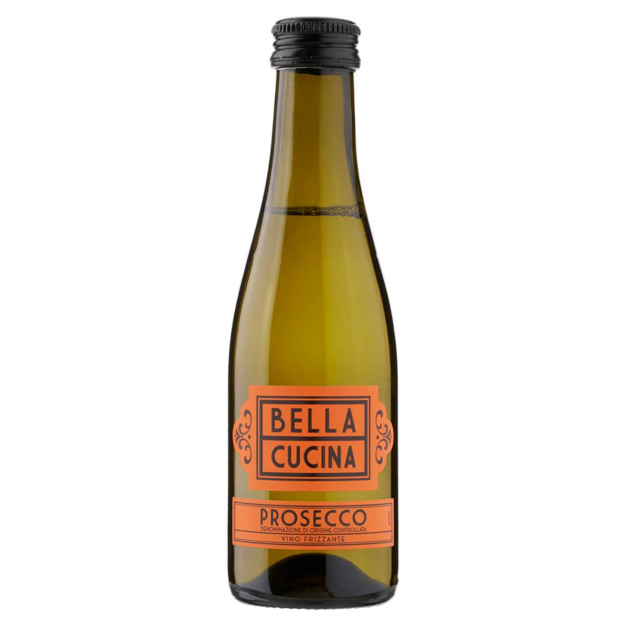 Bella Cucina Prosecco D.O.C. Sparkling Semi-Dry White Wine 200ml
