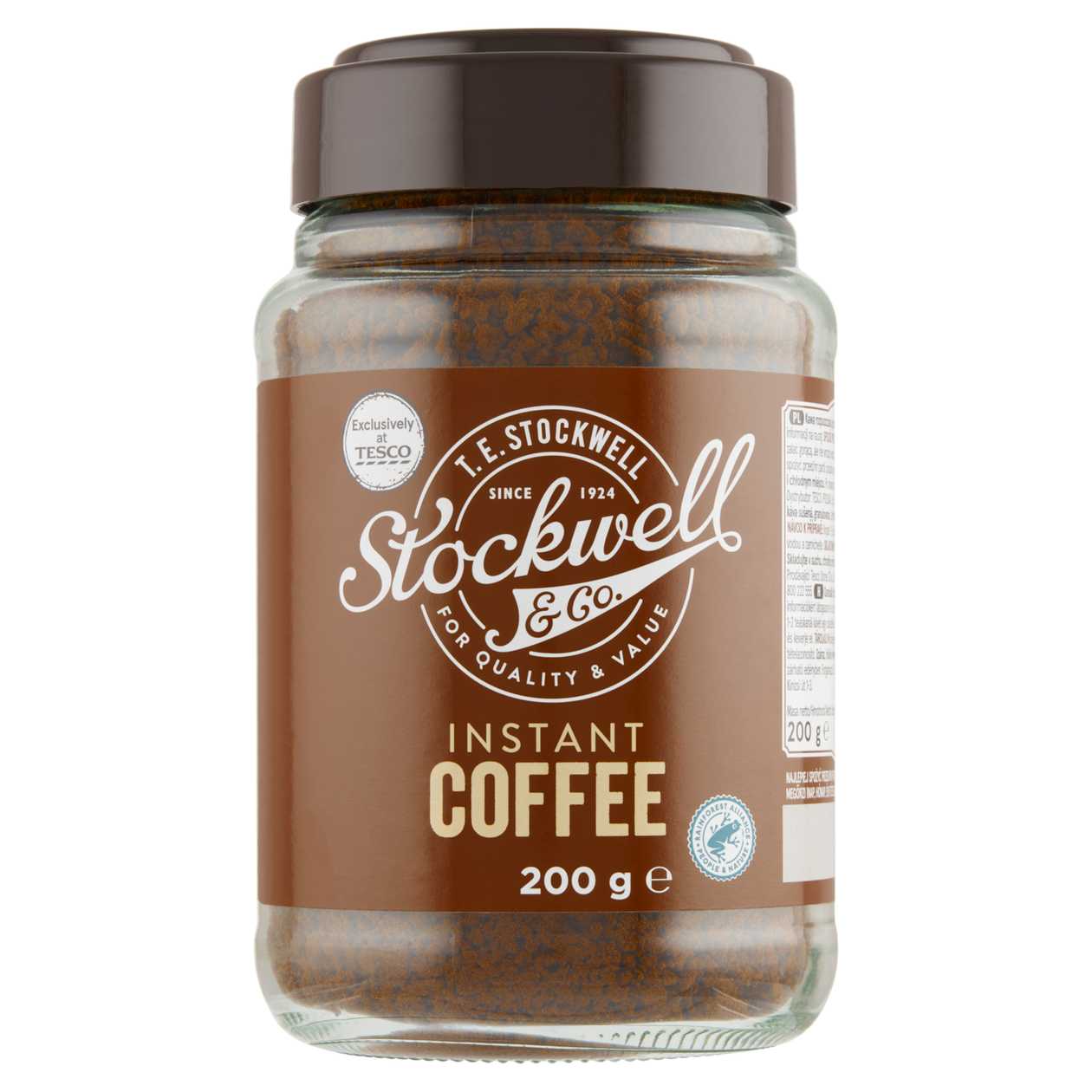 Stockwell & Co. Instantní káva sušená granulová 200g
