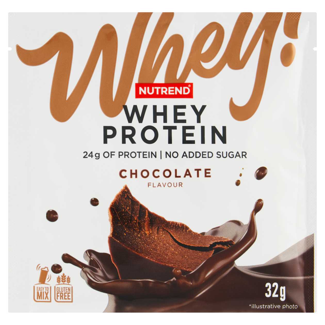 Nutrend Whey Protein příchuť čokoláda 32g