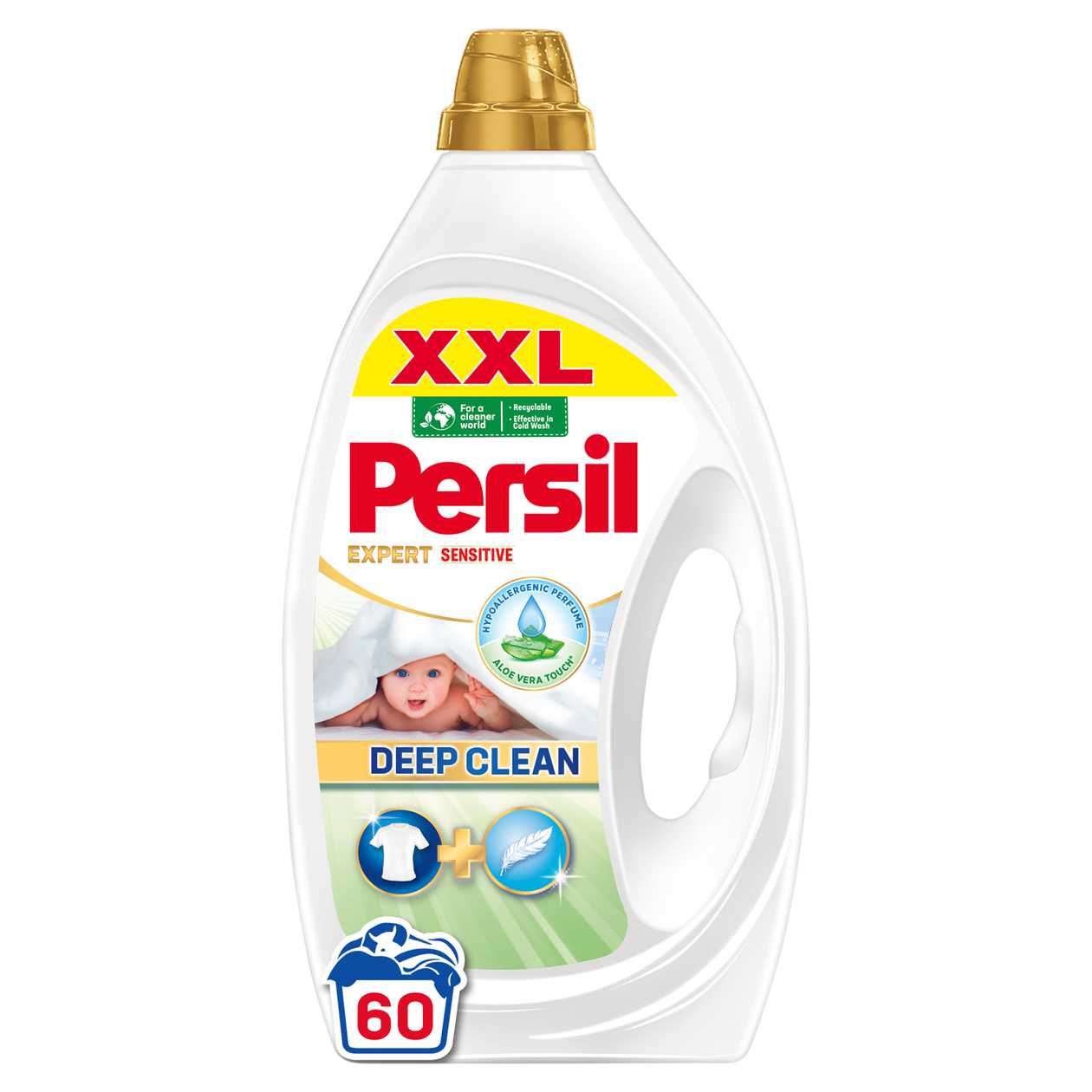 Persil Deep Clean Expert Sensitive přípravek pro praní prádla 60 praní 2,70l