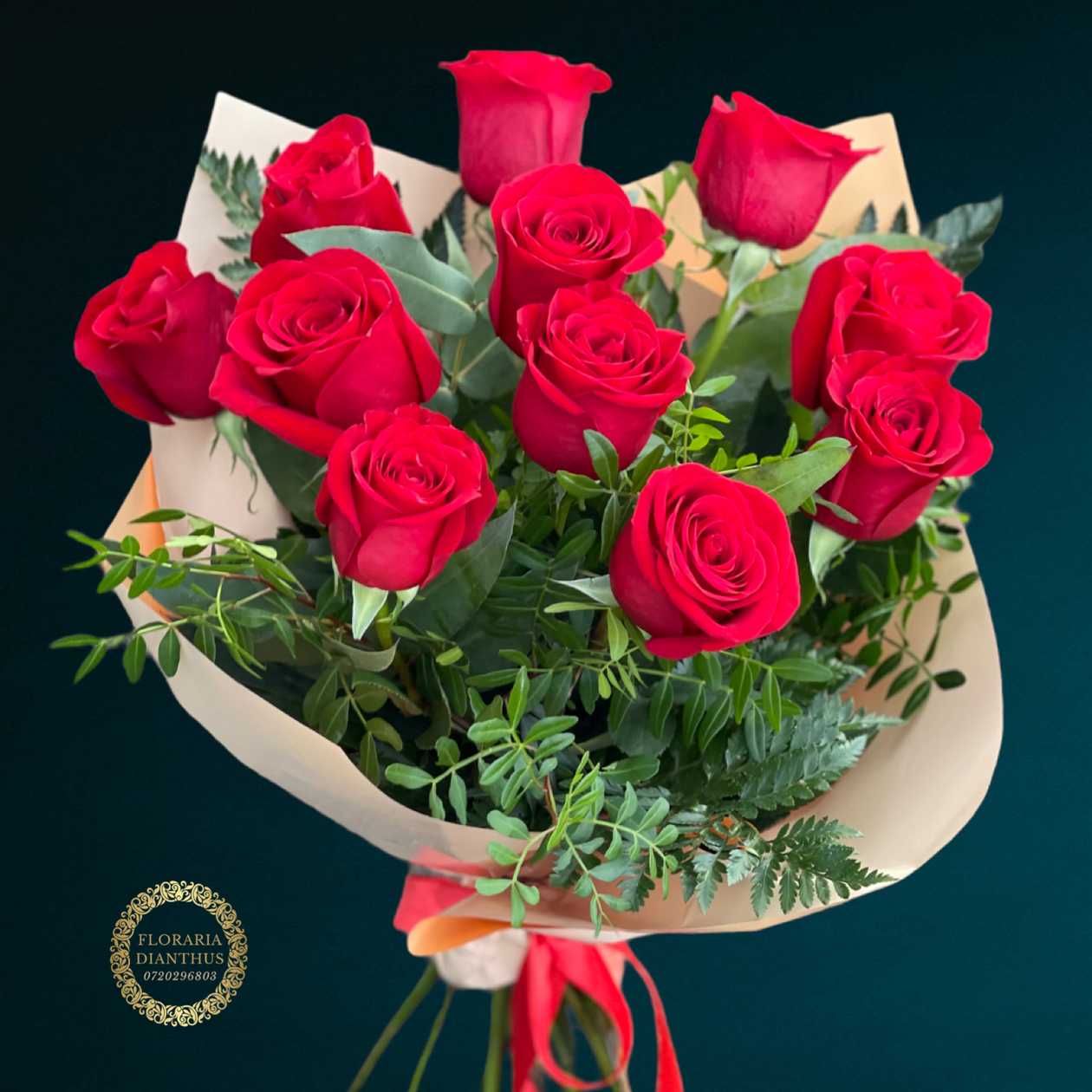 11 Red Roses Bouquet