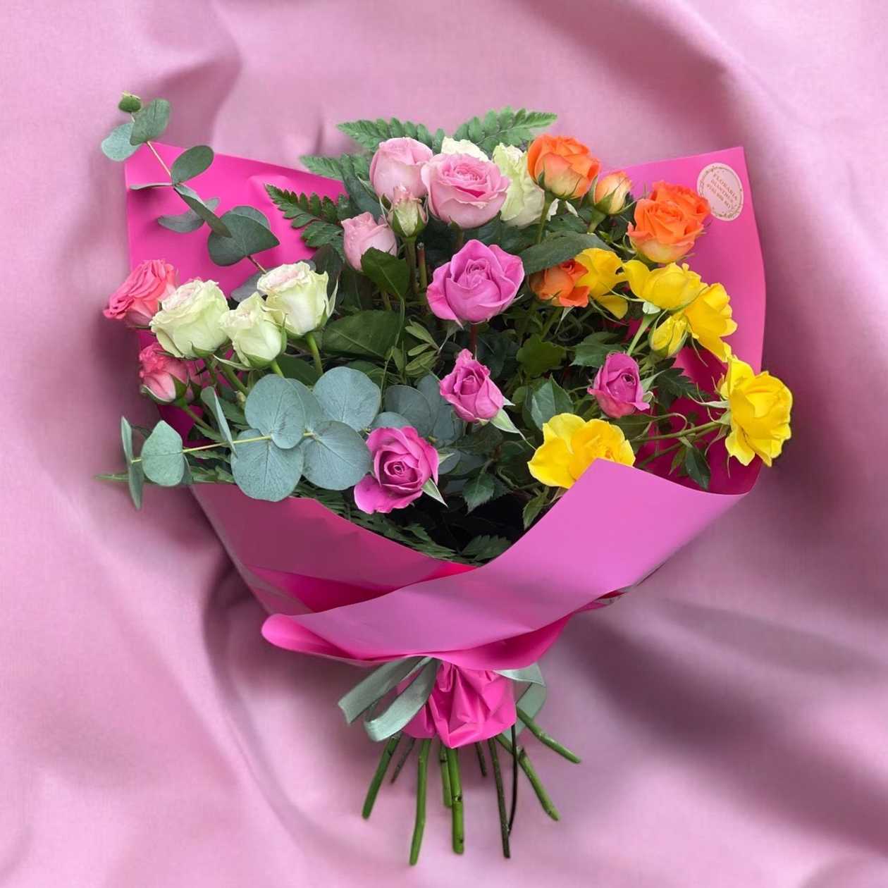7 Miniroses Bouquet