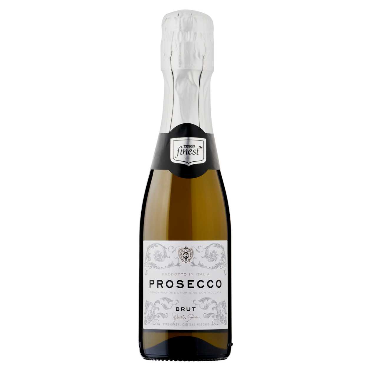 Tesco Finest Prosecco D.O.C. šumivé víno brut 200ml