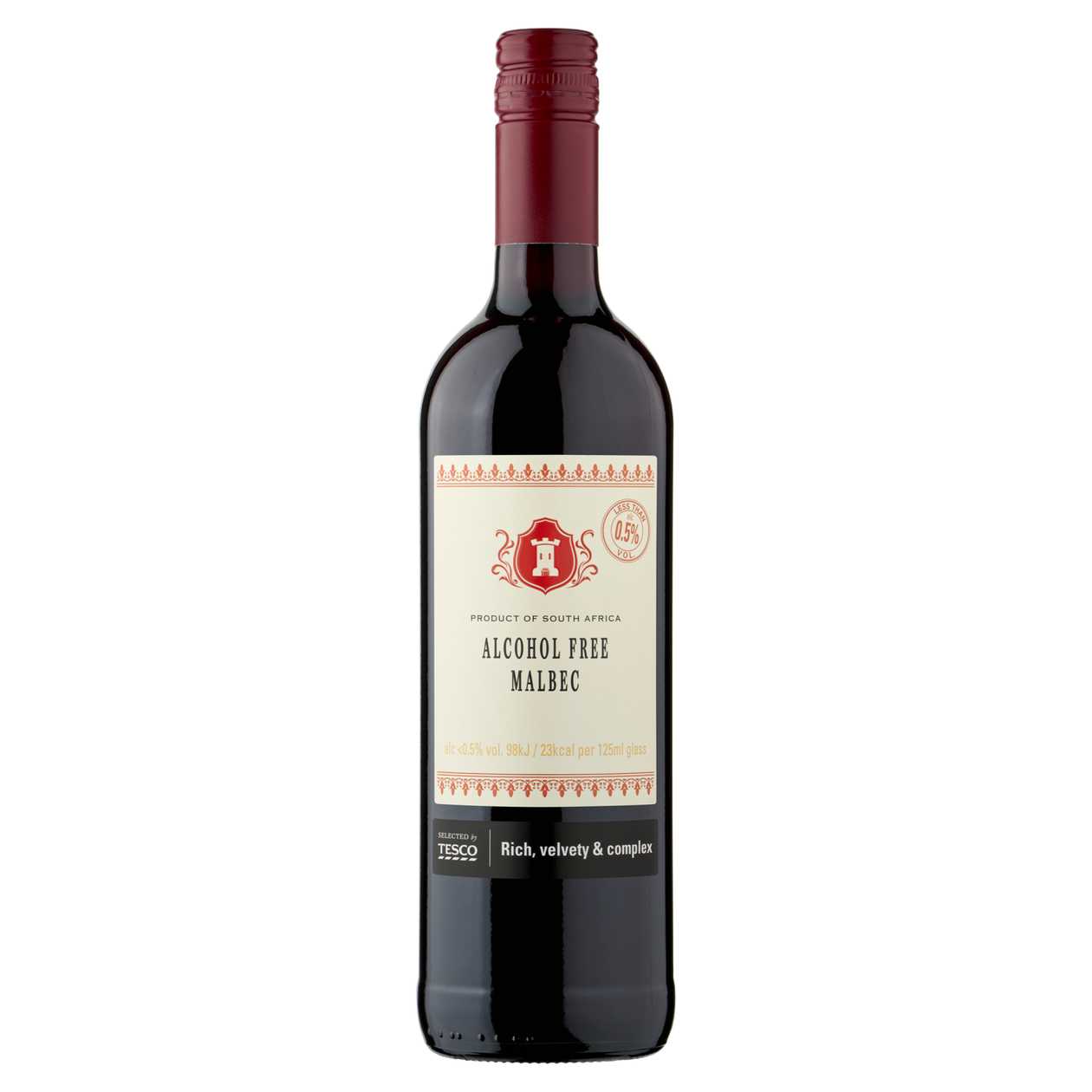 TESCO NEALKOHOL. NAPOJ Z MALBEC 750 ml