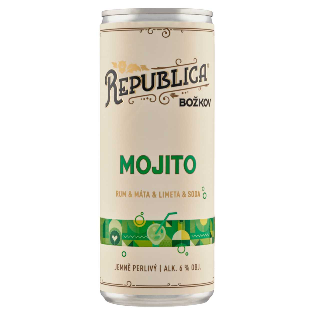 BOZKOV REPUBLICA MOJITO 6% 250 ml