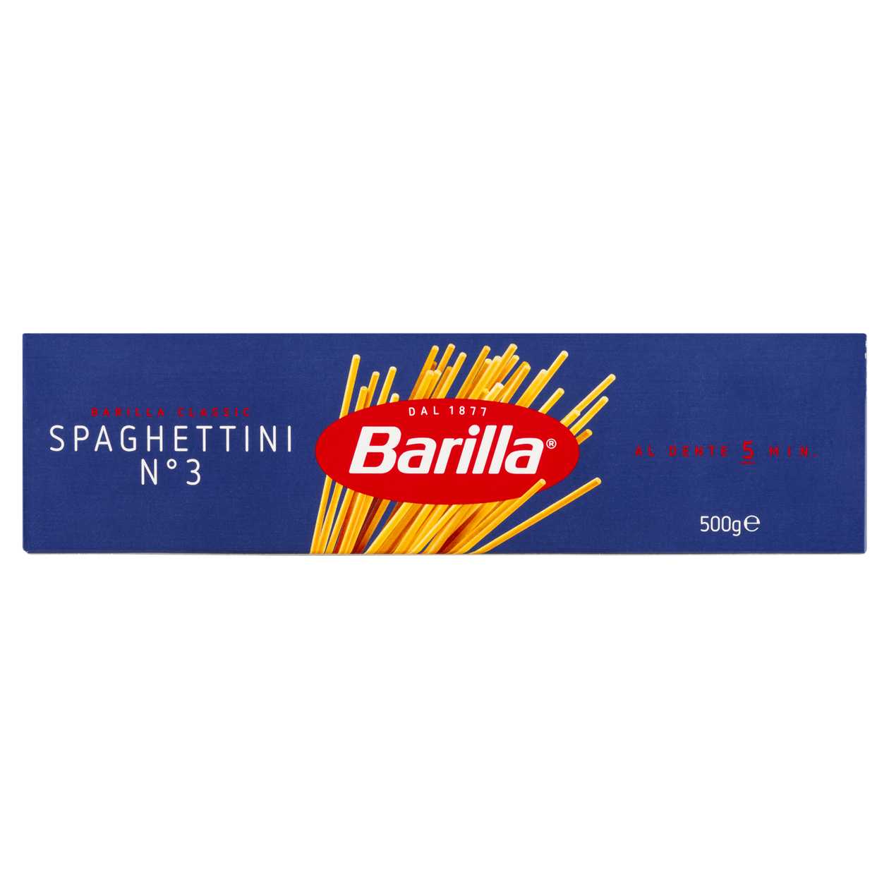 Barilla Spaghettini semolinové těstoviny sušené 500g