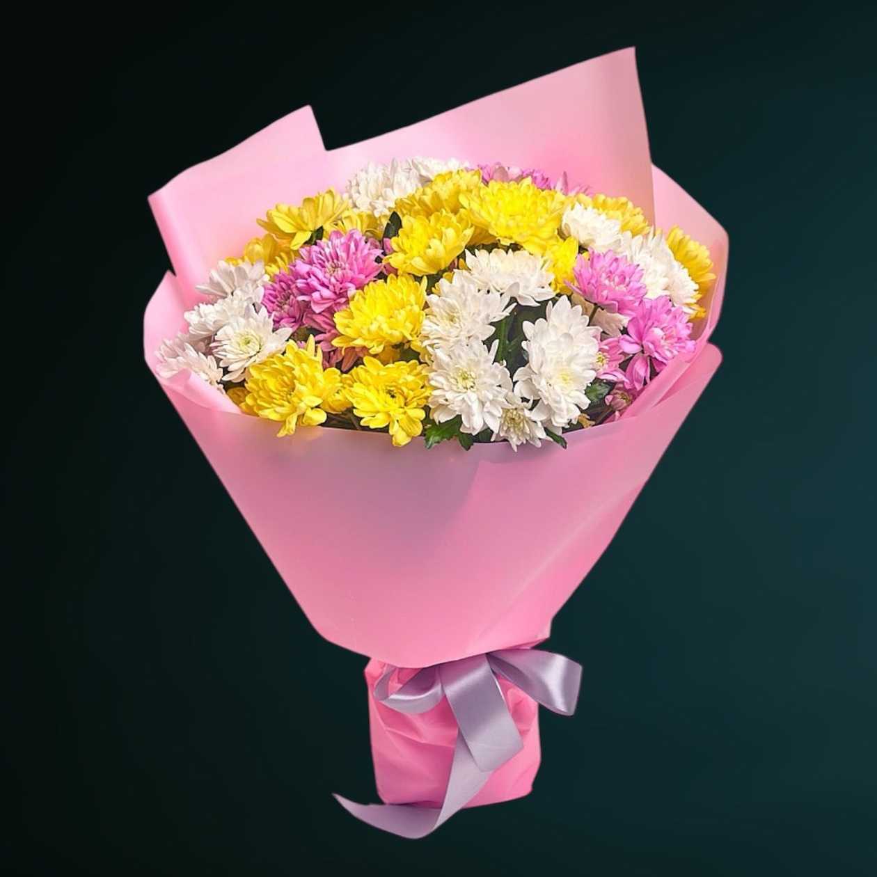 Colorful Chrysanthemums Bouquet