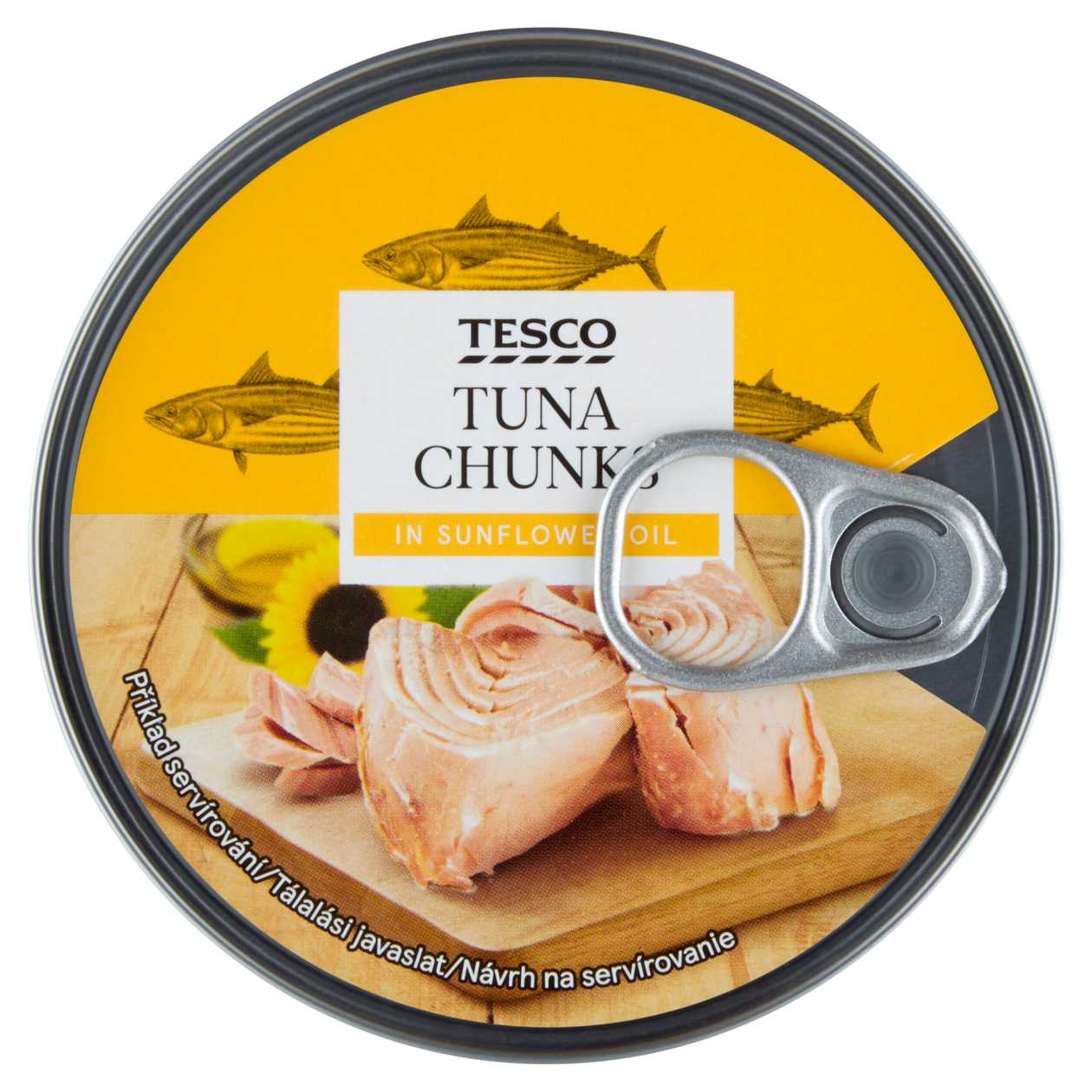 Tesco Tuna Chunks in Sunflower Oil 185g