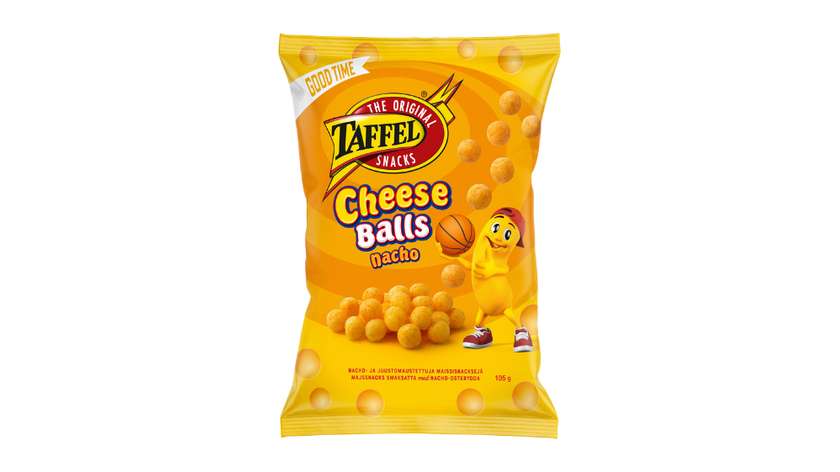TAFFEL Cheese Balls maisisnäkid 105g